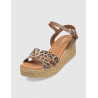 SANDALIA KAMOME PAKA LEOPARDO