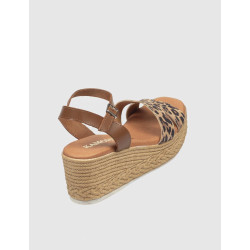 SANDALIA KAMOME PAKA LEOPARDO
