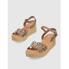 SANDALIA KAMOME PAKA LEOPARDO