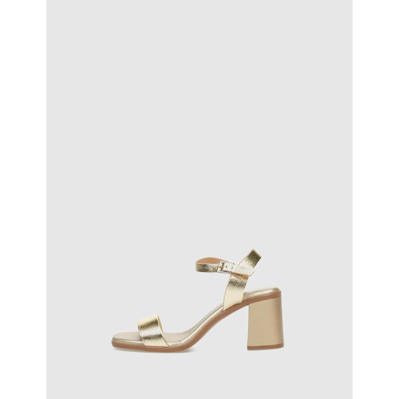 SANDALIA KAMOME JOSEPHINE PLATINO