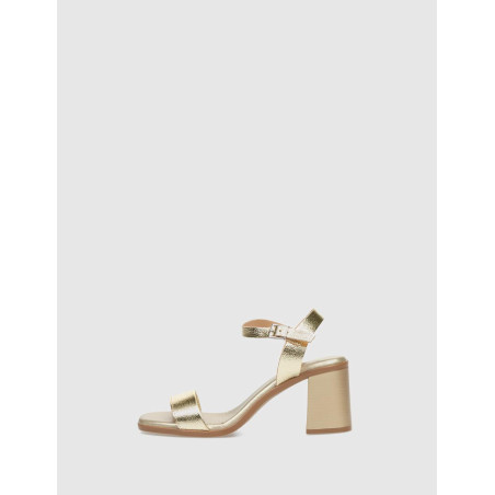 SANDALIA KAMOME JOSEPHINE PLATINO