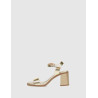 SANDALIA KAMOME JOSEPHINE PLATINO