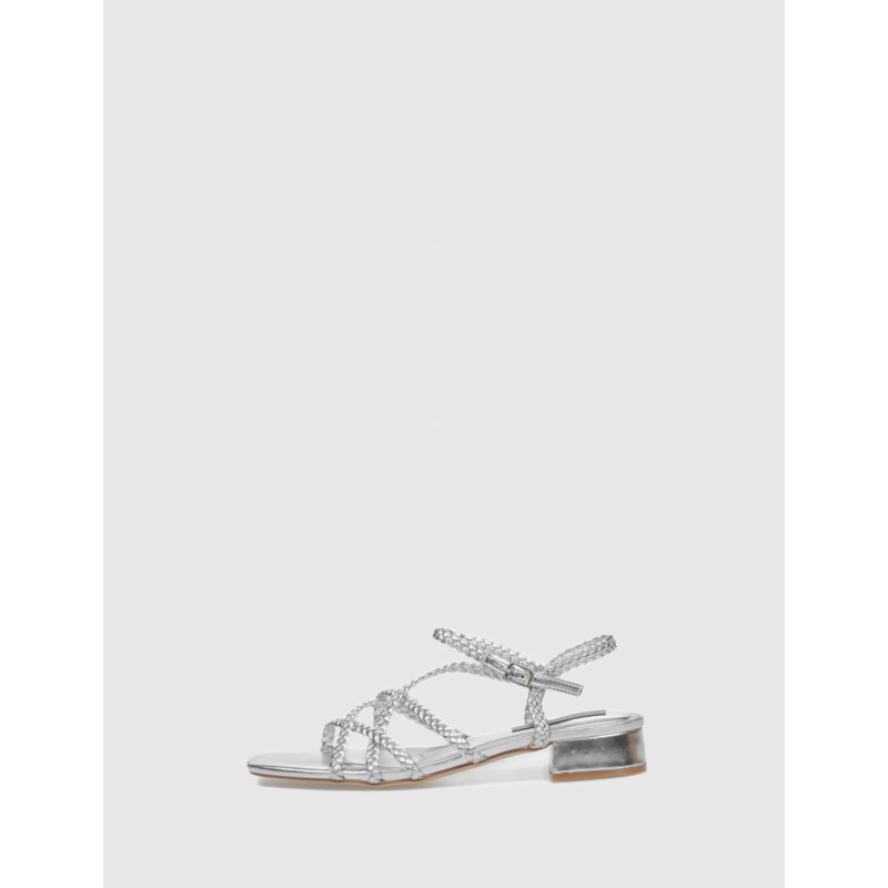 SANDALIA KAMOME TRENDS HERA PLATA