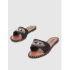 SANDALIA KAMOME SHOMA  NEGRO