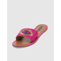 SANDALIA KAMOME SHOMA FUXIA