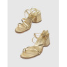 SANDALIA BRYAN STEPWISE GRECIA PLATINO