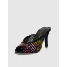 SANDALIA KURT GEIGER REGENT POINT MULE  NEGRO