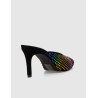 SANDALIA KURT GEIGER REGENT POINT MULE  NEGRO