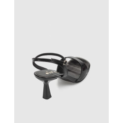 SANDALIA OBVIO SHOES DRAC NEGRO