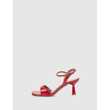 SANDALIA OBVIO SHOES DRAC ROJO