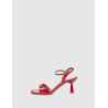 SANDALIA OBVIO SHOES DRAC ROJO