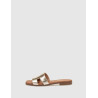 SANDALIA KAMOME ALAIA PLATINO