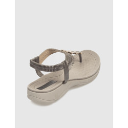 SANDALIA KAMOME TRENDS SUECIA PLATA