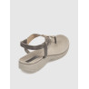 SANDALIA KAMOME TRENDS SUECIA PLATA