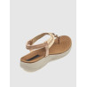 SANDALIA DE DEDO KAMOME TRENDS SUECIA PLATINO