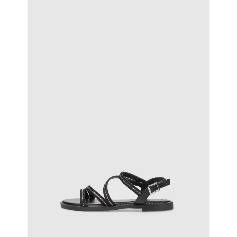SANDALIA KAMOME TRENDS NIKOL NEGRO