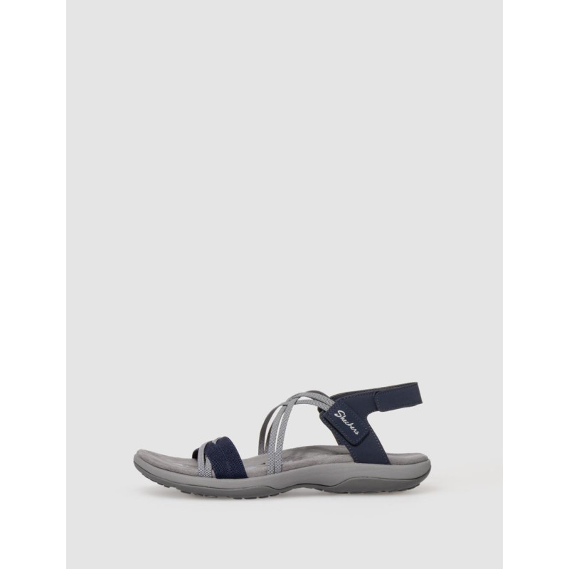 SANDALIA SKECHERS REGGAE SLIM-TAKES TWO AZUL