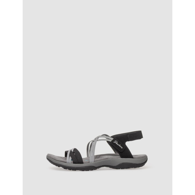 SANDALIA SKECHERS REGGAE SLIM-TAKES TWO NEGRO