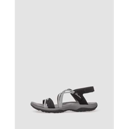SANDALIA SKECHERS REGGAE SLIM-TAKES TWO NEGRO