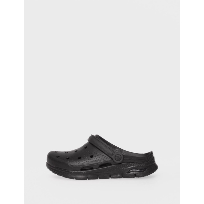 SANDALIA SKECHERS FOAMIES: ARCH FIT - IT'S A FIT NEGRO