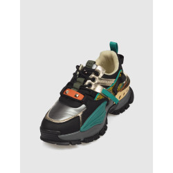 ZAPATILLA EXE 22E07-3 NEGRO