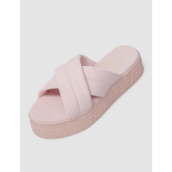 SANDALIA TOMMY HILFIGER TOMMY JEANS FLTFRM SANDAL ROSA