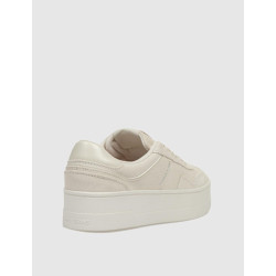 ZAPATILLA TOMMY HILFIGER THE GREENWICH FLATFORM ELEVATED BEIG
