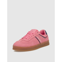 ZAPATILLA TOMMY HILFIGER THE GREENWICH SUEDE ROSA
