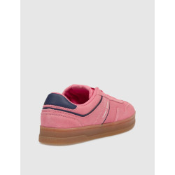 ZAPATILLA TOMMY HILFIGER THE GREENWICH SUEDE ROSA
