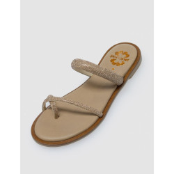 SANDALIA PORRONET 2907 PLATINO