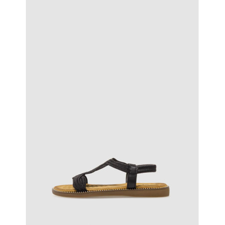 SANDALIA EXE ZF 1982-F6 NEGRO