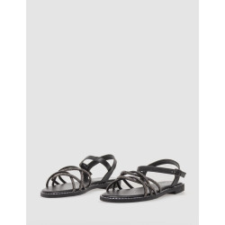 SANDALIA EXE P3375-75 NEGRO