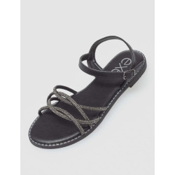 SANDALIA EXE P3375-75 NEGRO
