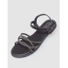 SANDALIA EXE P3375-75 NEGRO