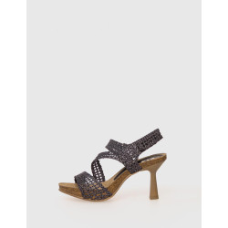 SANDALIA OBVIO 6101/R NEGRO