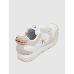 ZAPATILLA CALVIN KLEIN TOOTHY RUNNER IRREGULAR LINES W BLANCO