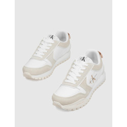 ZAPATILLA CALVIN KLEIN TOOTHY RUNNER IRREGULAR LINES W BLANCO