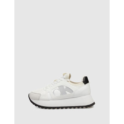 ZAPATILLA CALVIN KLEIN RUNNER LOW LACEUP MIX NBS BLANCO