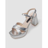 SANDALIA KAMOME TRENDS J222B PLATA