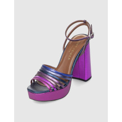 SANDALIA KURT GEIGER  PIERRA PLATFORM SANDAL LILA