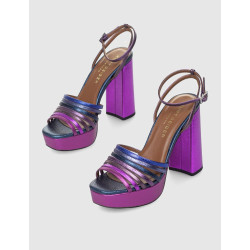 SANDALIA KURT GEIGER  PIERRA PLATFORM SANDAL LILA