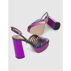 SANDALIA KURT GEIGER  PIERRA PLATFORM SANDAL LILA