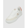 ZAPATILLA CALVIN KLEIN CLASSIC CUPSOLE LACEUP LOW LTH BLANCO