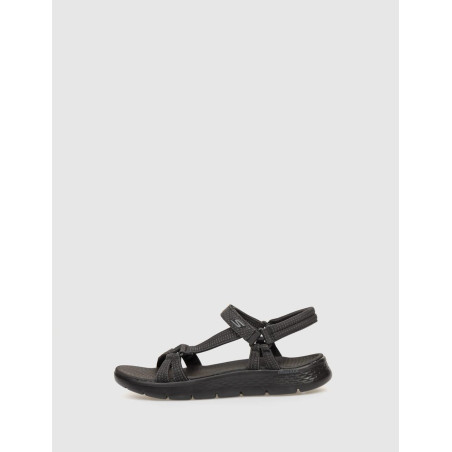 SANDALIA SKECHERS GO WALK FLEX SANDAL - SUBLIME NEGRO