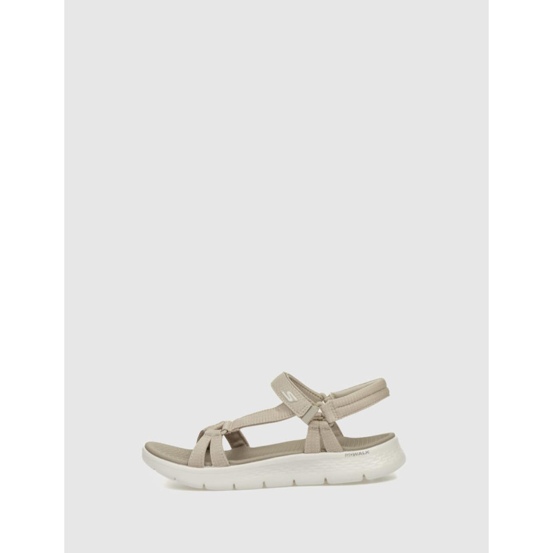 SANDALIA SKECHERS GO WALK FLEX SANDAL - SUBLIME TAUPE