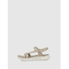 SANDALIA SKECHERS GO WALK FLEX SANDAL - SUBLIME TAUPE