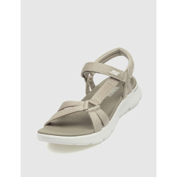 SANDALIA SKECHERS GO WALK FLEX SANDAL - SUBLIME TAUPE