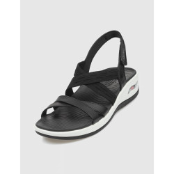 SANDALIA SKECHERS ARCH FIT-SUNSHINE- LUXE LADY NEGRO