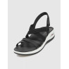SANDALIA SKECHERS ARCH FIT-SUNSHINE- LUXE LADY NEGRO
