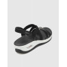 SANDALIA SKECHERS ARCH FIT-SUNSHINE- LUXE LADY NEGRO